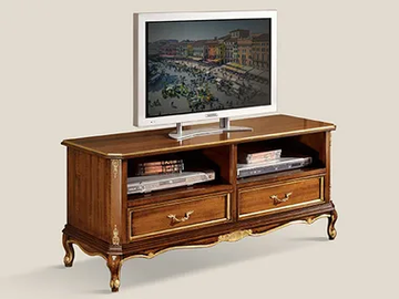 5157 - Wooden TV cabinet with drawers by Tarocco Vaccari Group - view 2